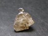Cerussite Cerusite Crystal Silver Pendant From Morocco - 0.8" - 4.39 Grams