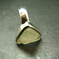 Natural Gem Raw Libyan Desert Glass Tektite Sterling Silver Ring from Libya - Size 8.25 - 7.88 Grams