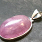 Gem Kunzite Silver Pendant From Brazil - 1.4"