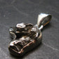 Large Campo Del Cielo Meteorite Pendant from Argentina - 1.0"
