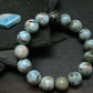 Larimar Genuine Bracelet ~ 7 Inches ~ 12mm Round Beads
