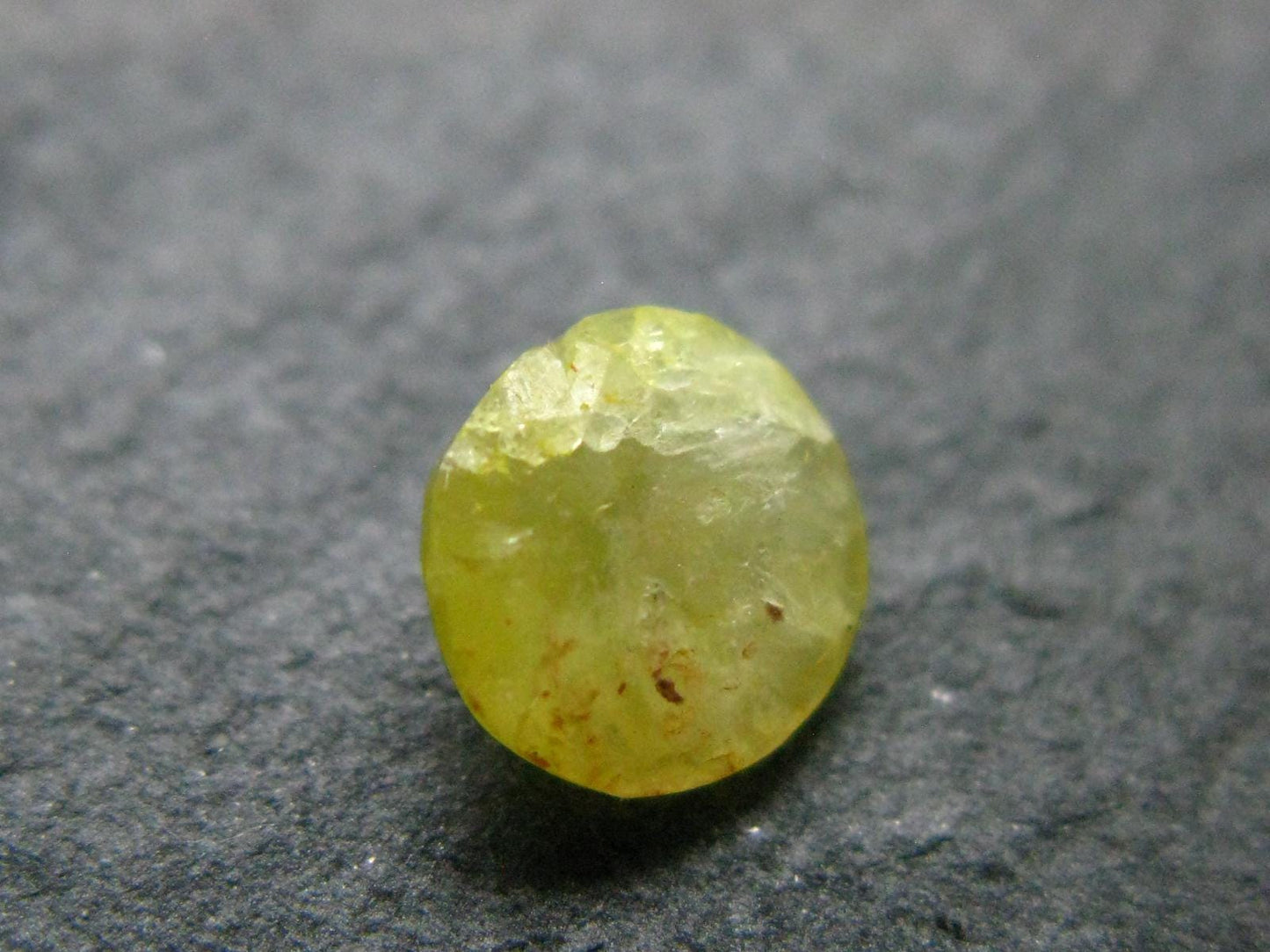 Rare Gem Brucite Cut Stone from Pakistan - 0.65 Carats