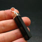 Black Tourmaline Schorl Silver Pendant From Brazil - 2.0" - 9.78 Grams