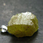 Chrysoberyl Crystal Silver Pendant From Brazil - 4.51 Grams