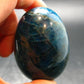Large Neon Blue Apatite Egg from Madagascar - 188.64 Grams - 2.3"