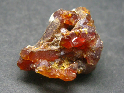 Stunning Fire Red Zincite Zinkite Crystal From Poland - 1.1" - 67 Carats