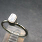 Natrolite Silver Ring From Tanzania - 1.81 Grams - Size 6