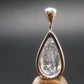 Gem Phenakite Phenacite Facetted Pendant from Russia - 1.96 Grams - 0.8"