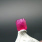 Beautiful Rare Gem Bixbite Red Beryl Emerald Cut Stone From Utah USA - 0.17 Carats - 3.4x2.8mm