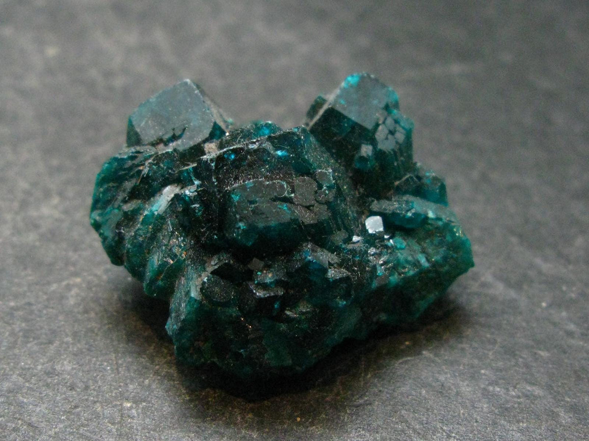 Very Nice Dioptase Cluster from Congo - 1.0" - 13.43 Grams