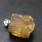 Barite Crystal Silver Pendant From USA - 0.8" - 6.60 Grams