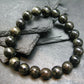 Healers Gold Genuine Bracelet ~ 7 Inches ~ 10mm Round Beads