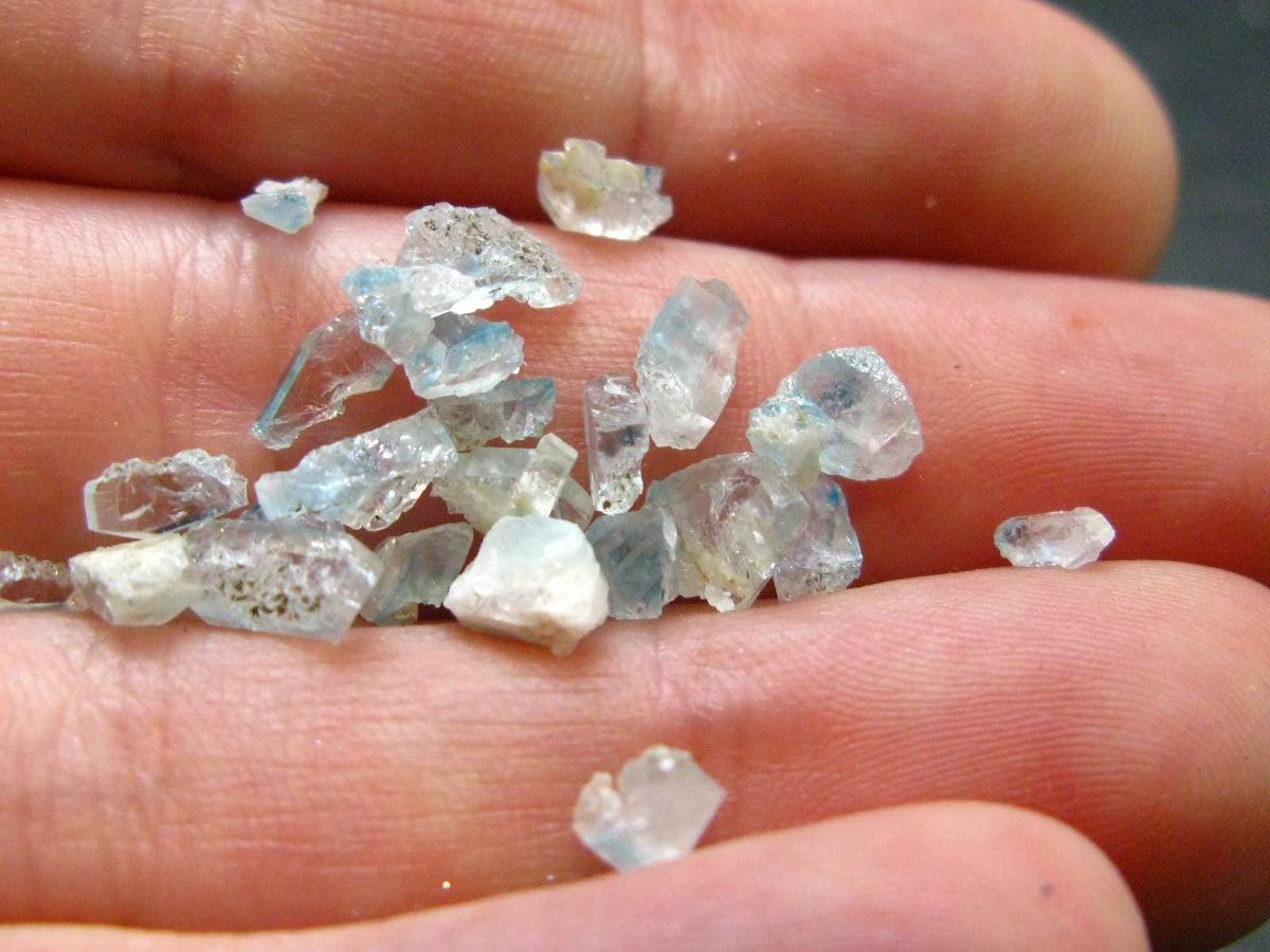 Lot of 25 Euclase Gem Crystal From Brazil - 7.65 Carats