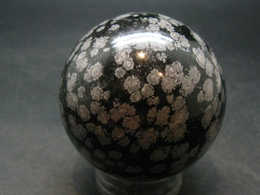 Snowflake Obsidian Sphere From Mexico - 2.1"