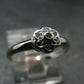 Genuine Alexandrite Gem Silver Ring From Russia - Size 6.25 - 1.57 Grams