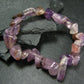 Auralite 23 Genuine Bracelet ~ 6.5 Inches ~ 12mm Tumbled Beads