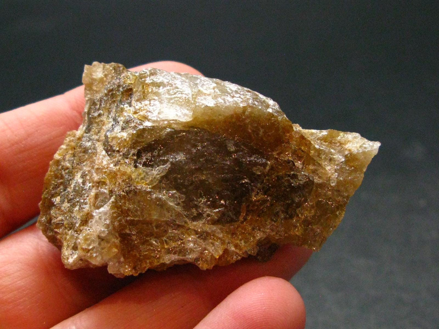 Rare Herderite on Feldspar Cluster from Brazil - 26.38 Grams - 1.8"