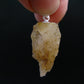 Phenakite Phenacite Crystal Silver Pendant From Nigeria - 1.1" - 3.66 Grams