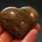 Yellow Sapphire Tumbled Heart From Sri Lanka - 1.7" - 81.34 Grams