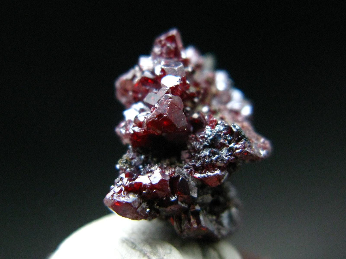 Rare Gem Proustite Cluster From Morocco - 0.6" - 2.26 Grams