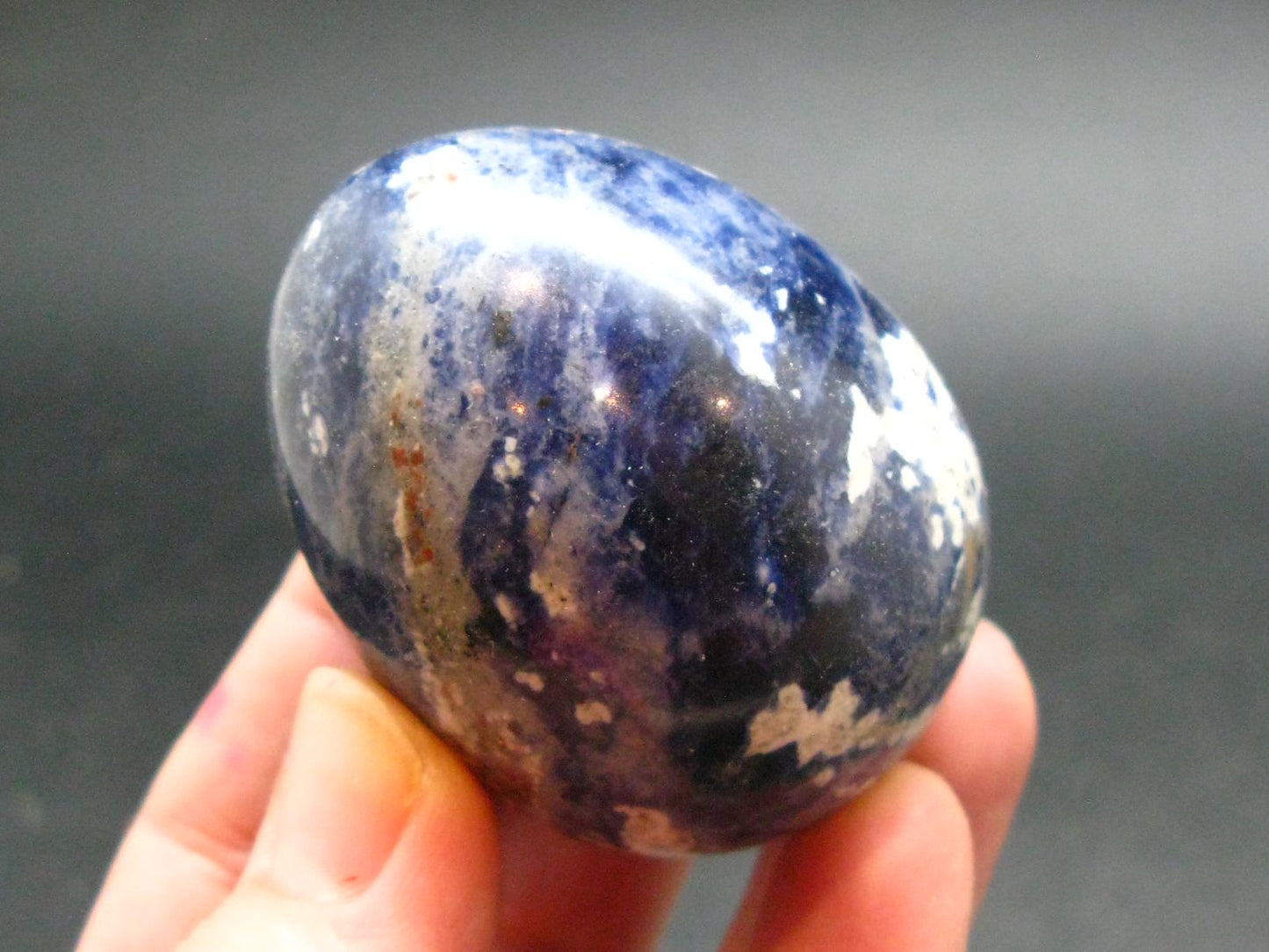 Large Sodalite Egg From Canada - 1.9" - 95.26 Grams