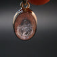 Pink Beryl!! Amazing Natural Facetted Morganite Silver Pendant From Brazil - 0.9" - 3.49 Grams