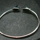 Lazulite Silver Twister Bracelet From Pakistan - 4.93 Grams