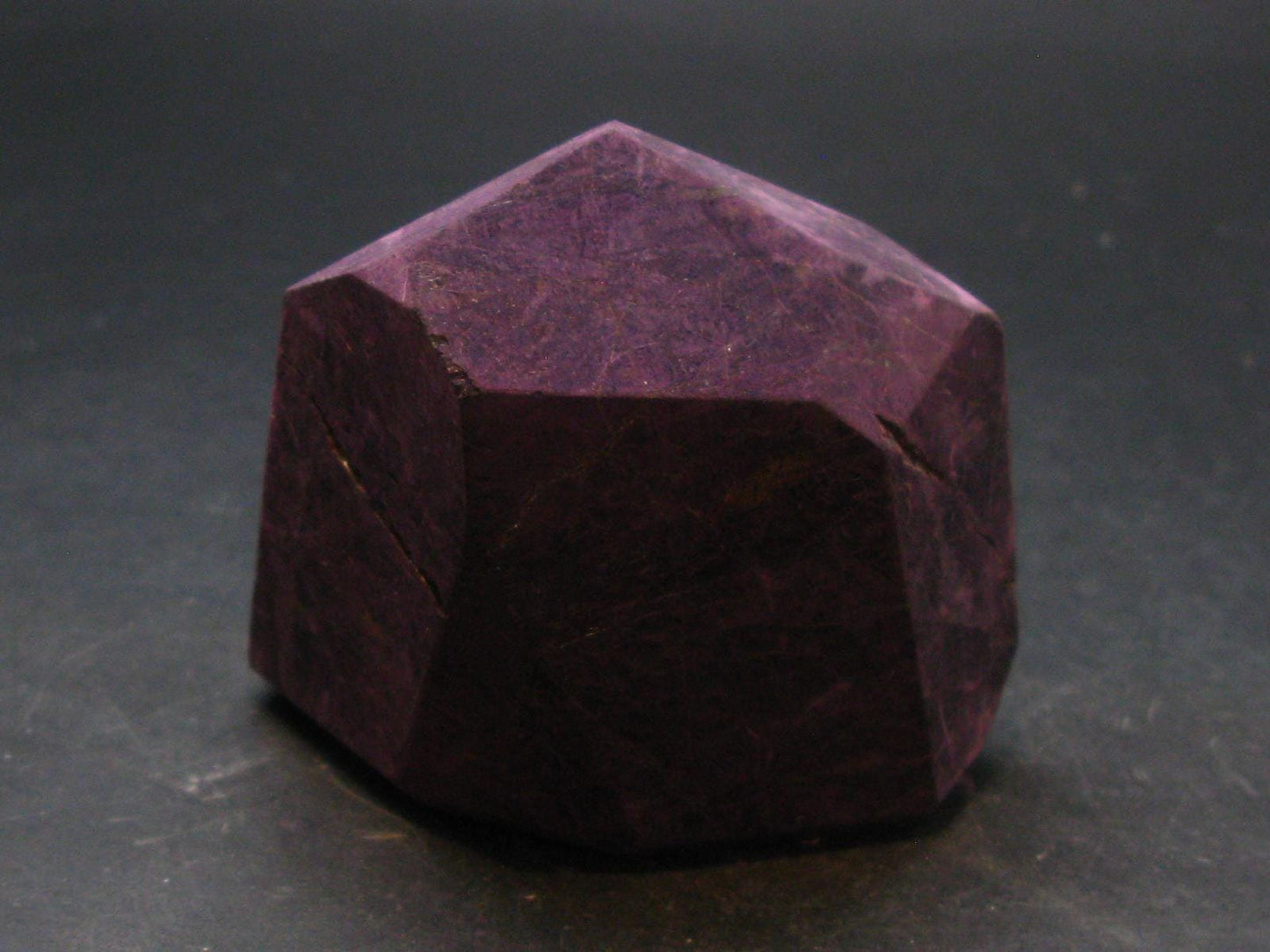 Raw Purpurite Polished Stone from Brazil - 2.6" - 431.41 Grams