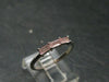 Natural Rose Quartz Ring from Brazil - 1.39 Grams - Size 7