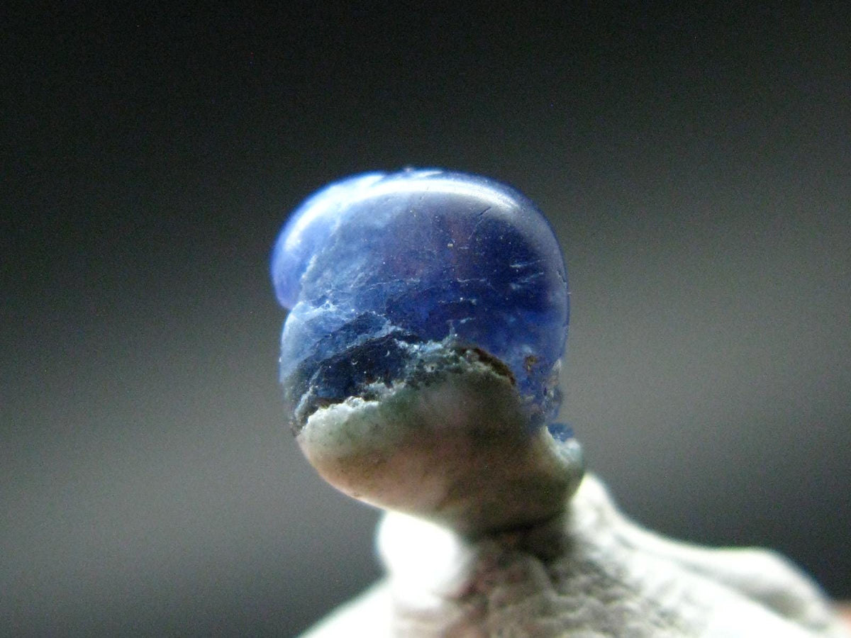 Gem Benitoite Polished Stone From California - 1.54 Carats - 8x6mm