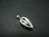 5.14 Carat Phenakite Phenacite Gem Sterling Silver Pendant from Nigeria - 0.9"