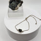 Alexandrite Adjustable Bracelet Raw Color Change Stone Silver Slider Bracelet June Birthstone Gift