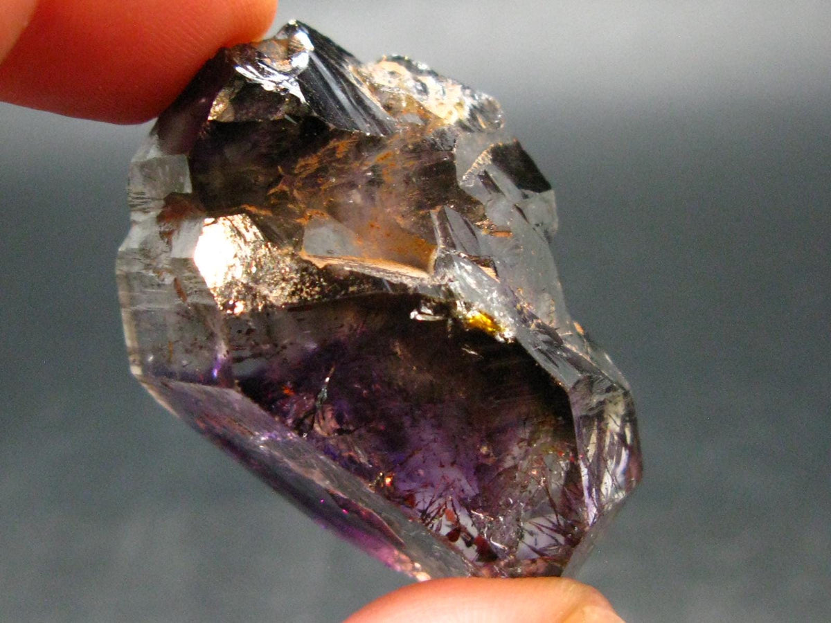 Rare Brandenberg Brandberg Amethyst Quartz Crystal From Namibia - 1.7" - 32.51 Grams