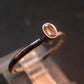 Genuine Alexandrite Gem Silver Ring From Russia - Size 4 - 1.35 Grams