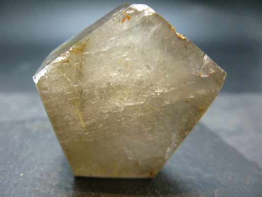 Large Polished Rutilated Quartz Crystal from Brazil - 2.0" - 79.56 Grams