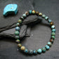 Turquoise Genuine Untreated Bracelet ~ 7 Inches ~ 6mm Round Beads