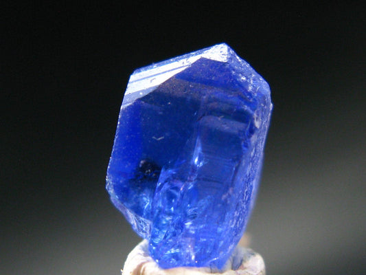 Fine Gem Tanzanite Zoisite Crystal From Tanzania - 10.40 Carats - 0.6"