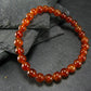 Garnet Hessonite Genuine Bracelet ~ 7 Inches ~ 6mm Round Beads