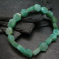 Emerald Genuine Bracelet ~ 7 Inches ~ 10mm Facetted Beads