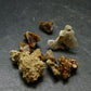 Rare Lot of 10 Monazite Crystals From Brazil - 7.49 Grams