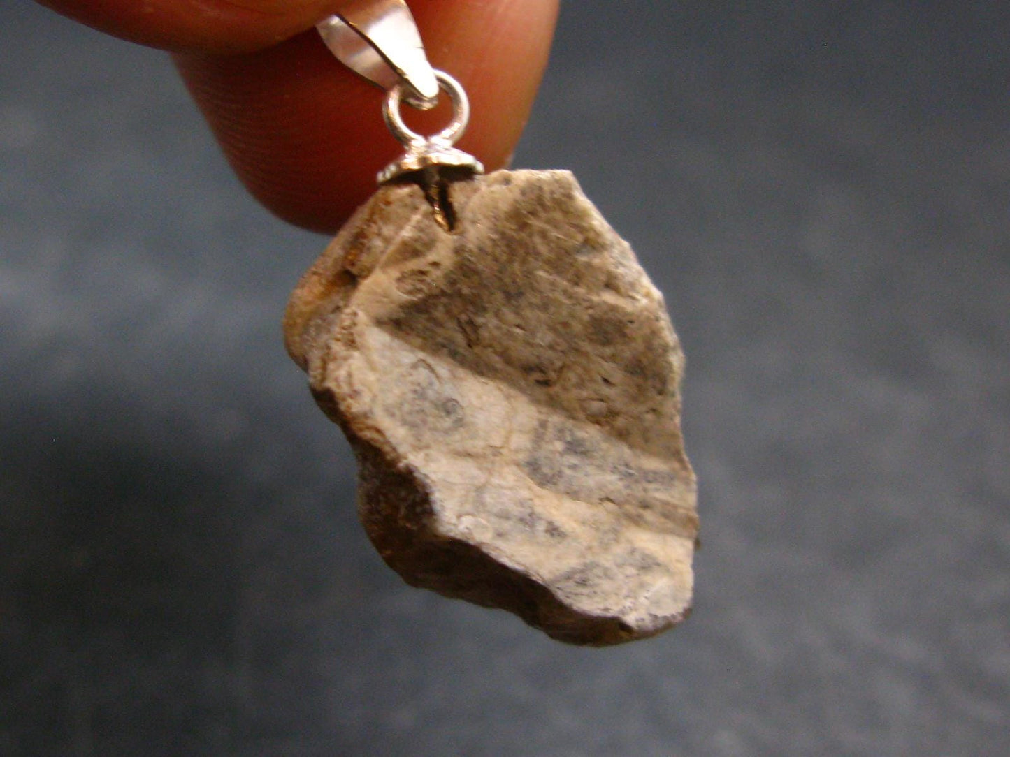 Rare Herderite Crystal Silver Pendant from Brazil - 1.0" - 2.29 Grams