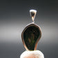 Blue Lazulite Silver Pendant From Pakistan - 0.9" - 2.55 Grams