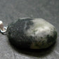 Phenakite Phenacite Tumbled Silver Pendant From Russia - 1.1" - 4.54 Grams