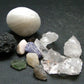 Synergy 12 Set Phenakite Moldavite Natrolite Petalite Danburite Tektite Scolecite Herderite Tanzanite Brookite 48.41 Gr
