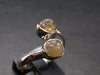 Green Herderite Silver Ring From Brazil - 2.12 Grams - Size 7