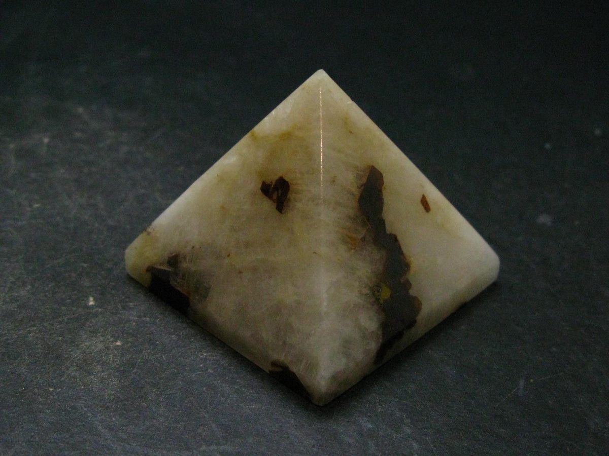 Rare Cryolite Pyramid From Greenland - 1.5" - 92.55 Grams