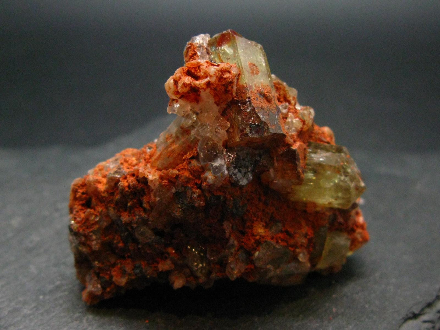 Large Gold Apatite Cluster from Mexico - 60.54 Grams - 1.9"