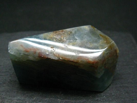 Aquatine Blue Calcite Tumbled Stone from Argentina - 2.0"- 56.25 Grams