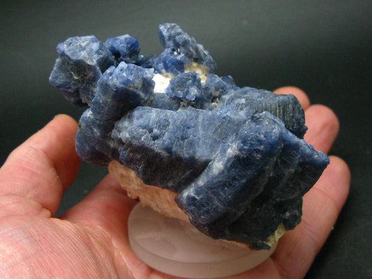 Museum Sapphire Corundum Cluster from Mogok Burma - 3.7"