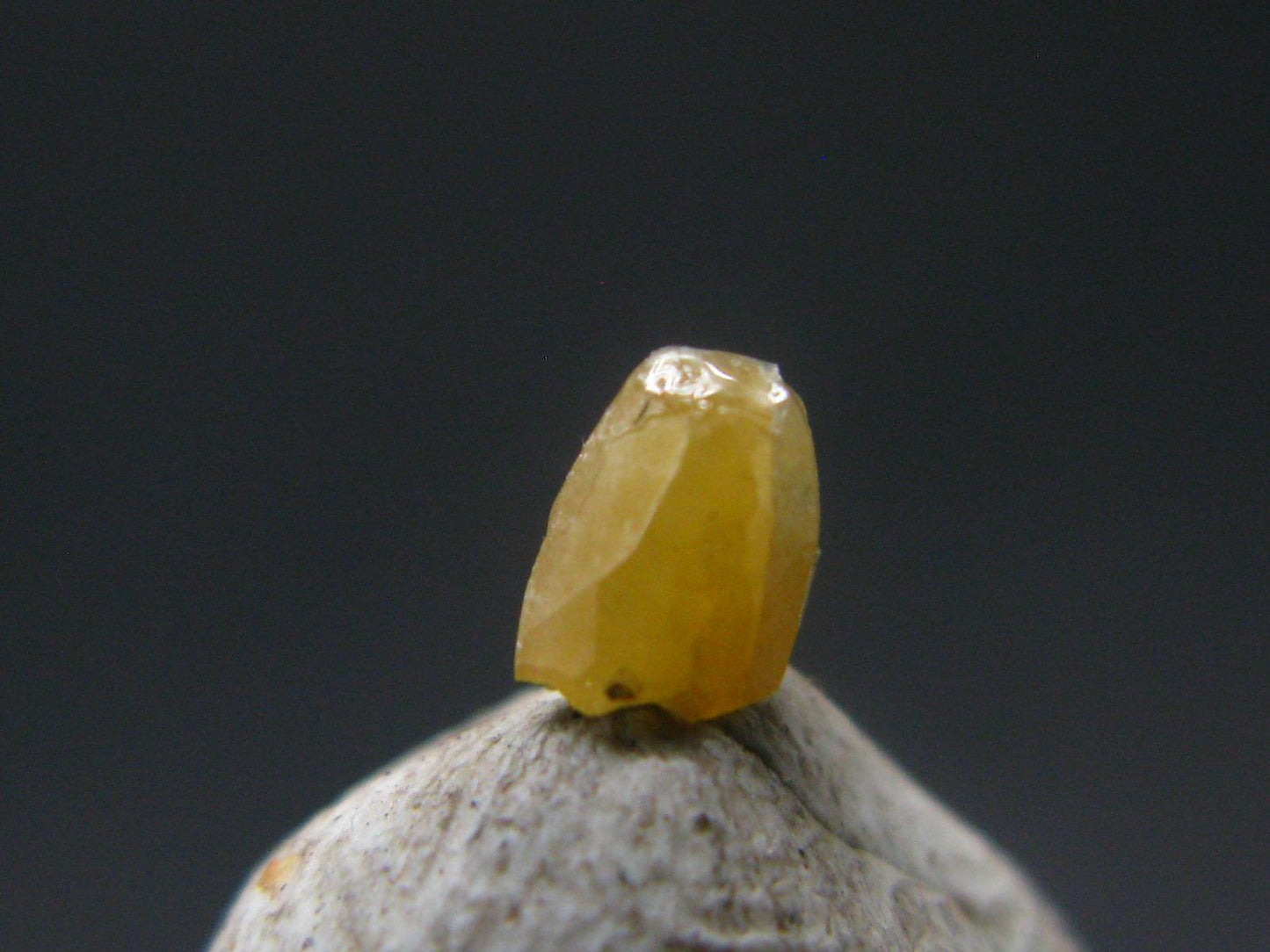 Rare Gem Simpsonite Cut Stone from Canada - 0.34 Carats